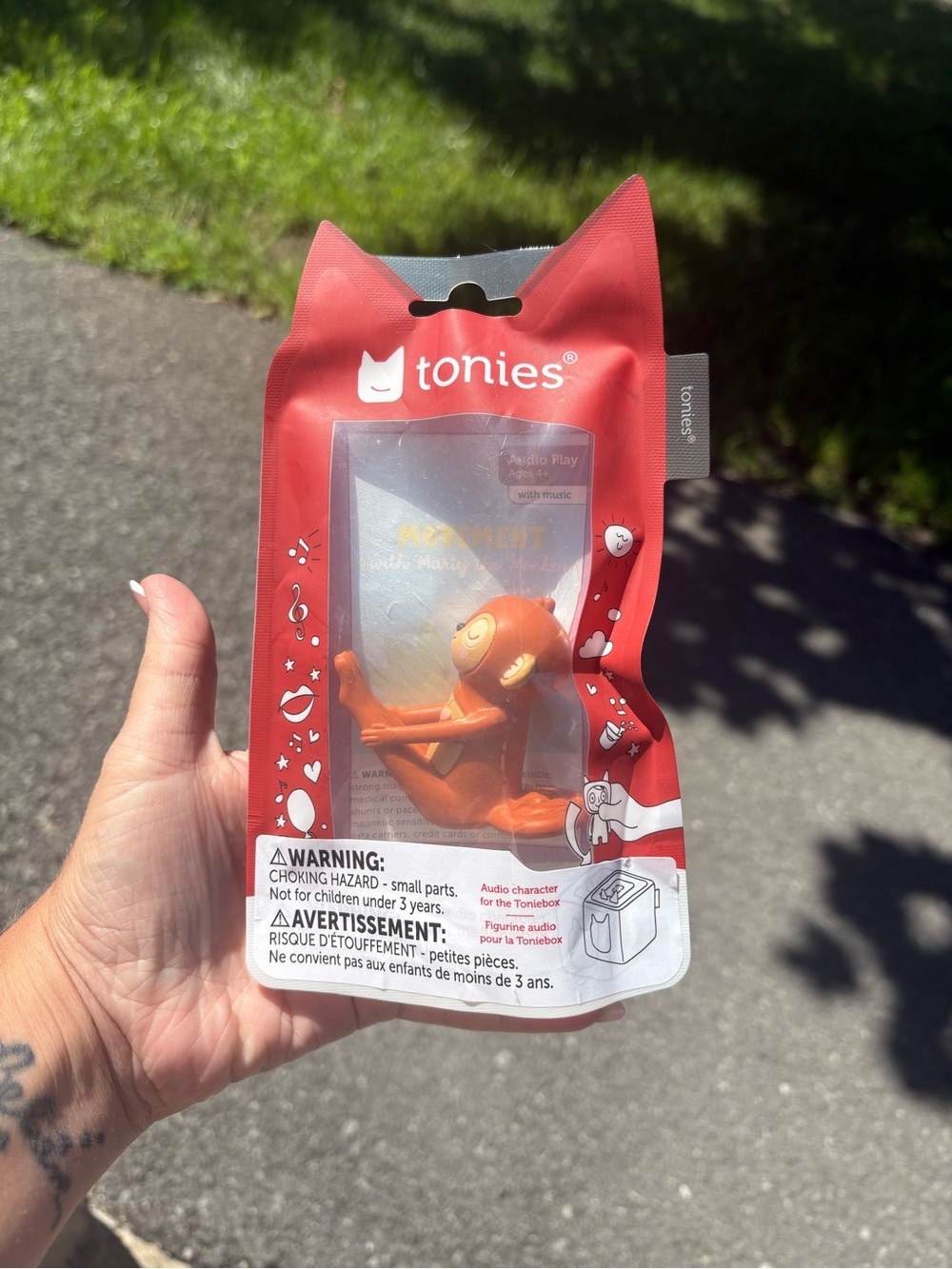 NEW Tonies Movement with Marty the Monkey Tonie NIB